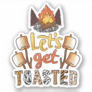 キャンピングキャンプファイア シール