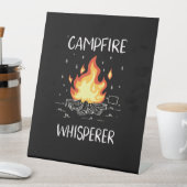 キャンピングキャンプファイア 台座サイン (インサイチュ)