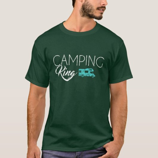 キャンピングキングファミリー Tシャツ (正面)