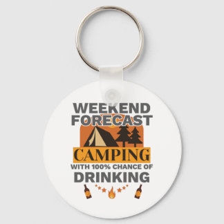 キャンピングギフトウィークエンドキャンプDrinkiの100%のチャンス キーホルダー