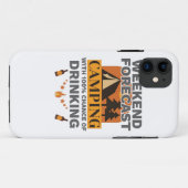 キャンピングギフトウィークエンドキャンプDrinkiの100%のチャンス Case-Mate iPhoneケース (裏面(横))