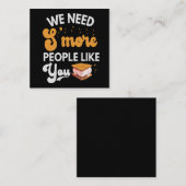 キャンピングギフト好きなS'moreおもしろい Peopleが必要 ノートカード (正面/裏面)