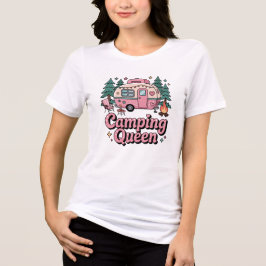キャンピングクイーン昇華アウトドアアドベンチャー トライブレンドTシャツ
