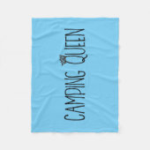 「キャンピングクイーン」フリースブランケット フリースブランケット (正面)