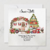 キャンピングクリスマスパーティー シーズンカード (正面)