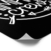 キャンピングクルーキャンプファイアーサマーキャンプバケーションファミリー ポスター (角)