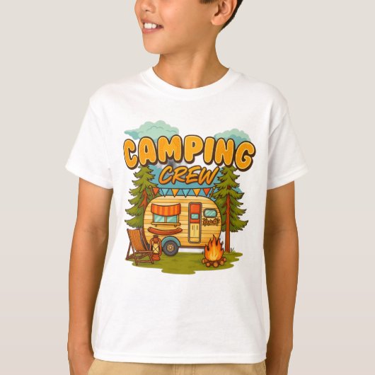 キャンピングクルー Tシャツ (正面)