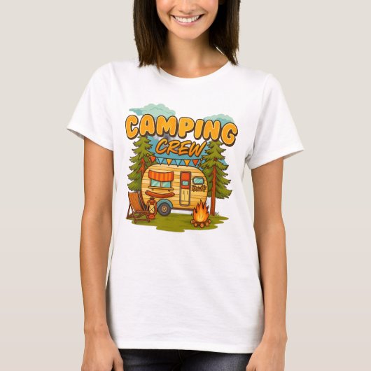 キャンピングクルー Tシャツ (正面)