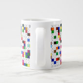 キャンピングクロスワード付きコーヒーマグ ジャンボコーヒーマグカップ (裏面)