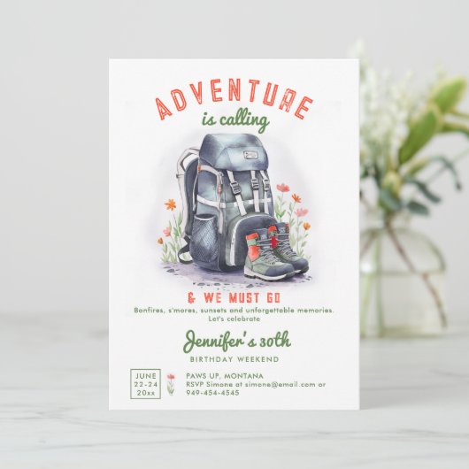 キャンピンググランプキャンプ3日30thバースデーウィークエンド 招待状 (スタンド正面)