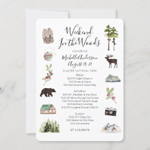 キャンピンググランプバチェロレッテ週末旅程 招待状