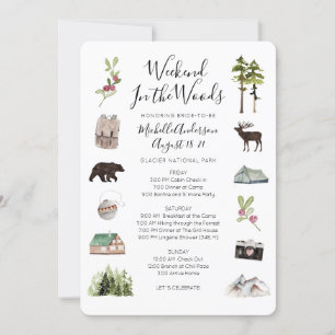 キャンピンググランプバチェロレッテ週末旅程I 招待状