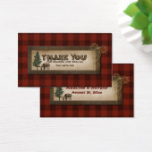 キャンピンググランプ自然結婚式の引き出物カード (デスク)