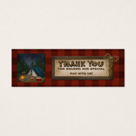 キャンピンググランプ、自然結婚式の引き出物ラベル2