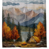 キャンピングシャワーカーテン シャワーカーテン (正面)