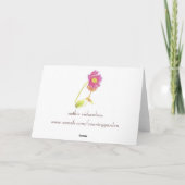 キャンピングシーンハッピーバースデーカード カード (裏面)