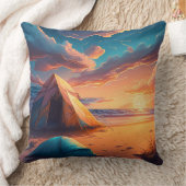 キャンピングシーン3 クッション (ブランケット)