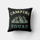 キャンピングスクワッドキャンピングトリップマウンテンズアウトドア クッション (裏面)