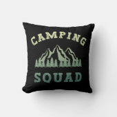 キャンピングスクワッドキャンピングトリップマウンテンズアウトドア クッション (正面)