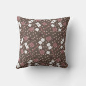 キャンピングスモールマーシュマローズビスケットキャンプファイア クッション (裏面)