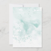 キャンピングスリーポバーパーティーサンキューカード 招待状 (裏面)