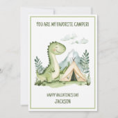 キャンピングダノキッズハッピーバレンタインデー シーズンカード (正面)