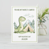 キャンピングダノキッズハッピーバレンタインデー シーズンカード (スタンド正面)