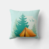 キャンピングテントウッズアウトドア装飾用クッション クッション (裏面)
