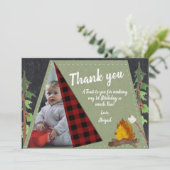 キャンピングテントフォトサンキュー サンキューカード (スタンド正面)