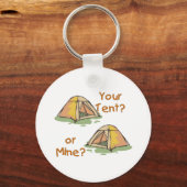 キャンピングテント キーホルダー (正面)