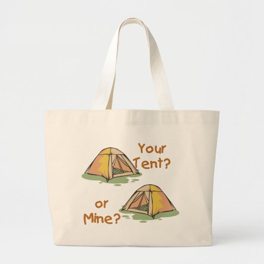 キャンピングテント ラージトートバッグ (正面)