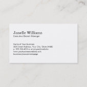 キャンピングテントin the Woods | 空 名刺 (裏面)