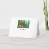 キャンピングテーマハッピーバースデーfor Him カード (裏面)