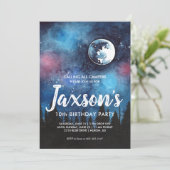 キャンピングテーマパーティの招待状 招待状 (スタンド正面)