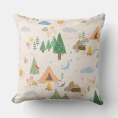 キャンピングデイ枕 クッション (正面)