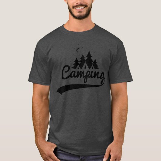キャンピングデラックスな友達 Tシャツ (正面)