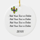 キャンピングトレーラーセラミックオーナメント セラミックオーナメント (裏面)