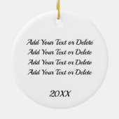 キャンピングトレーラーセラミックオーナメント セラミックオーナメント (裏面)