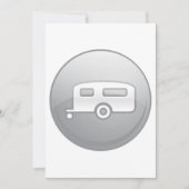 キャンピングトレーラー 招待状 (正面)