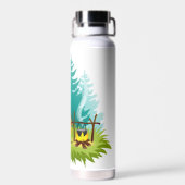 キャンピングトール銅真空絶縁 ウォーターボトル (背面)