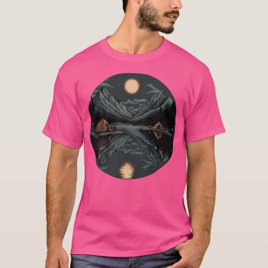 キャンピングナイトアクティブ Tシャツ (正面)