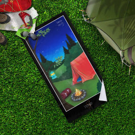 キャンピングナイトビーチタオル ビーチタオル