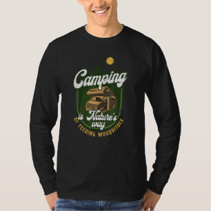 キャンピングナチュアウェイズモスク食べ物を与えオートホームC Tシャツ