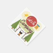 キャンピングナプキンスに行こう スタンダードカクテルナプキン (角)