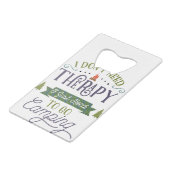 キャンピングノットセラピー クレジットカード栓抜き (裏面アングル)