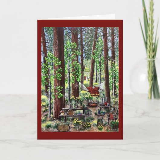 キャンピングノートカード カード (正面)