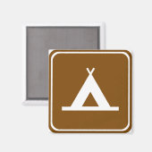 キャンピングハイウェイサイン マグネット (正面/裏面)