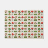 キャンピングハイキングアウトドアマニアスマーキャンプ ドアマット (正面)