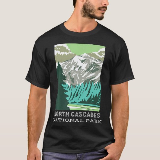 キャンピングハイキング Tシャツ (正面)