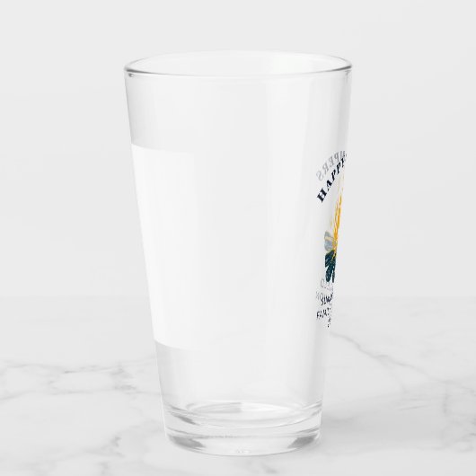 キャンピングハッピーキャンパーズバケーションファミリートリップカスタム タンブラーグラス (右)